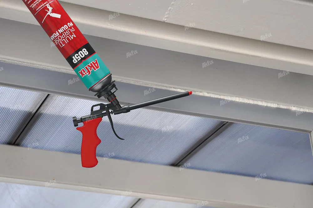 Application produit Akfix 805P en chantier — photo 1