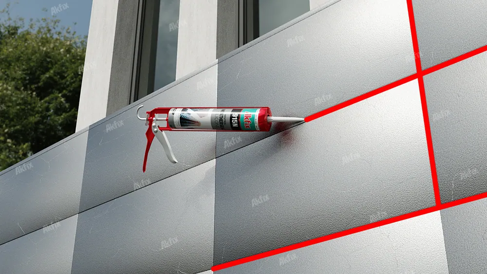 Application produit Akfix 915N en chantier — photo 2
