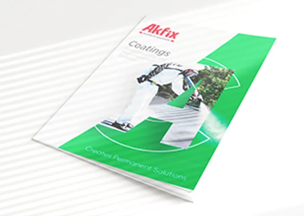 غلاف Catalogue revêtements Akfix 2024 — gamme Coatings